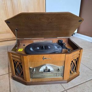 Emerson NR303TT Mini Stereo System, Turntable, AM/FM, CD, Cassette